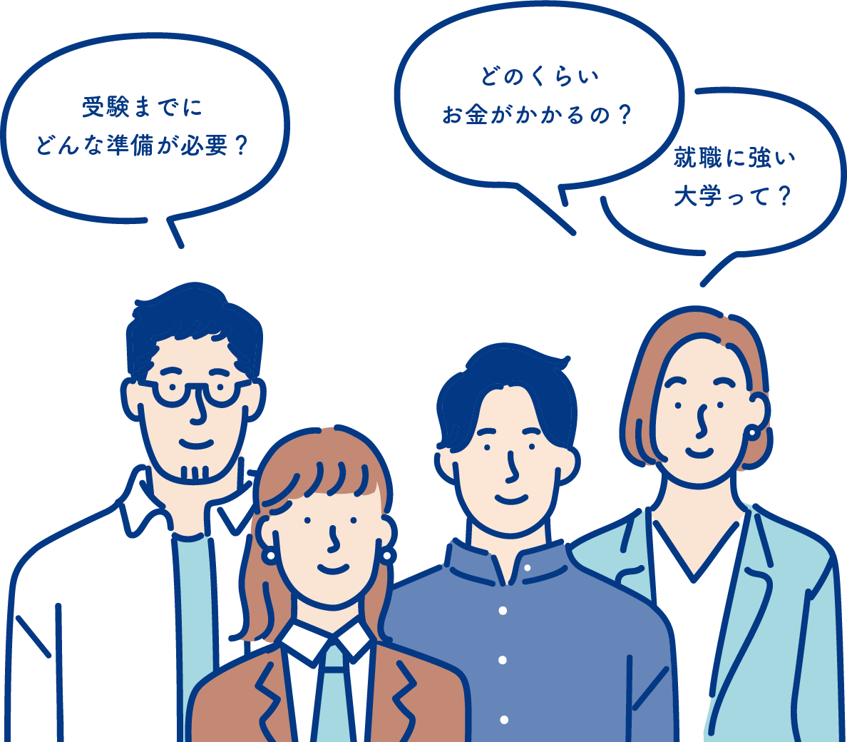 受験までにどんな準備が必要？どのくらいお金がかかかるの？就職に強い大学って？